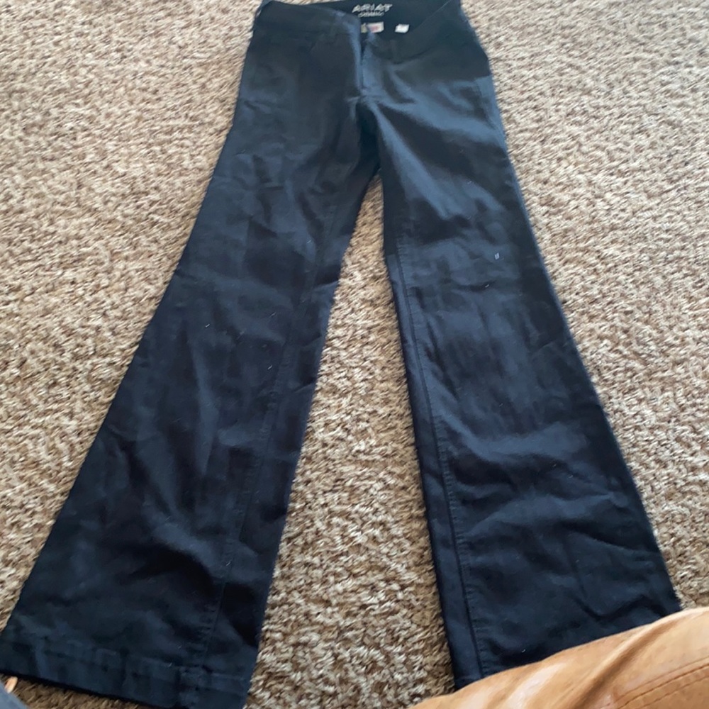 Ariat black denim trousers size 27L women’s